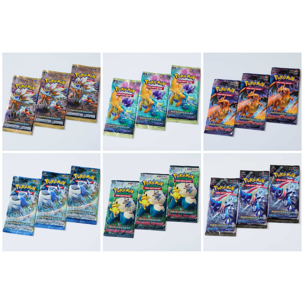 Indonesian Pokemon Card Booster Pack HM0312 | Shopee Malaysia
