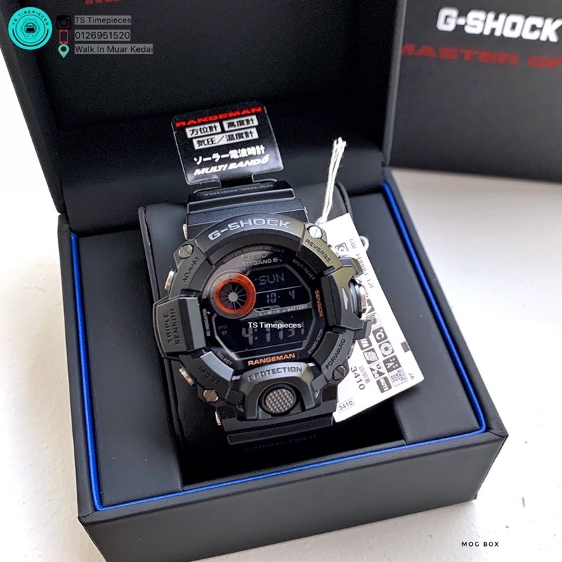 G SHOCK Black Panther Rangeman Japan Set GW 9400BJ 1JF GW 9400BJ 1 GW 9400BJ GW 9400