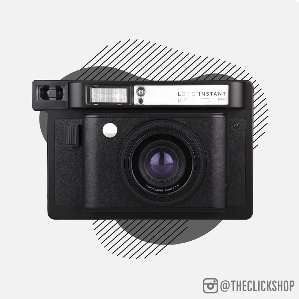 Lomography Lomo'Instant Wide Instant Film Camera Black Edition