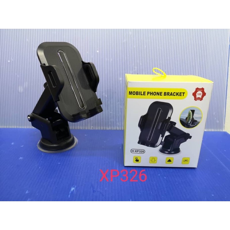 (Ready stock) Mobile Phone Bracket Car Holder XP326 Long Neck Design