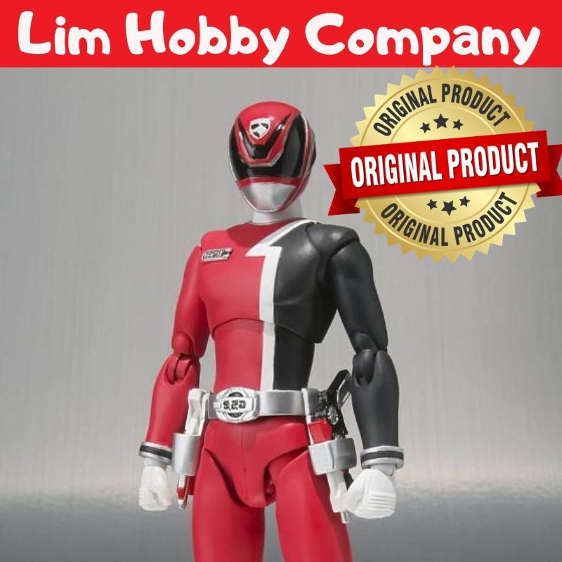 S.H. Figuarts - Tokusou Sentai Dekaranger Deka Red POWER RANGERS BANDAI ...
