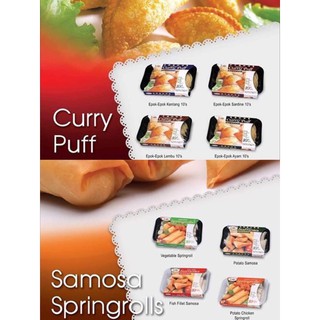 Mini Curry Puff Ready to Eat Snack Karipap Mini (Introductory Price) -  Dinopaf - Halal Street UK