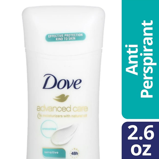 Dove Advanced Care Antiperspirant Deodorant Unscented 26 Oz 74 G Shopee Malaysia 0057