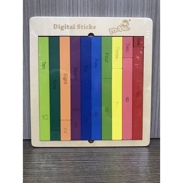 Montessori Learning - Wooden Math Sticks (Mubei) | Shopee Malaysia