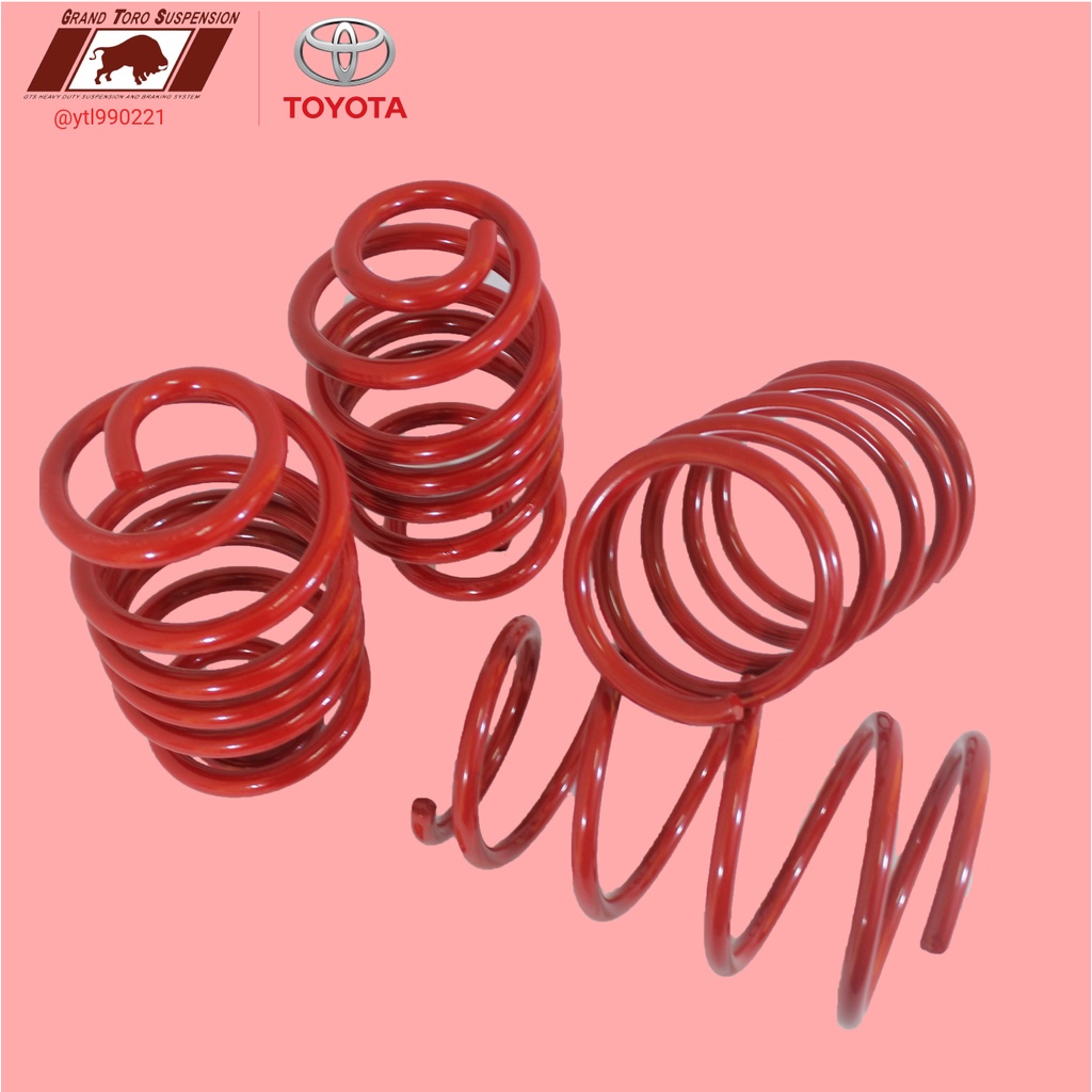 Toyota GTS Performance Lowered Coil Spring | Shopee Malaysia