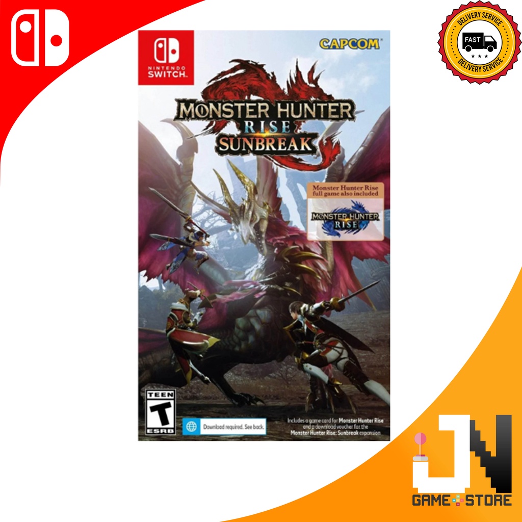 Sunbreak Monster Hunter Release Date Switch Sunbreak Monster