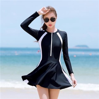 Buy Its Me (2pcs) Fashion Ins Short-Sleeved Split Swimsuit Online