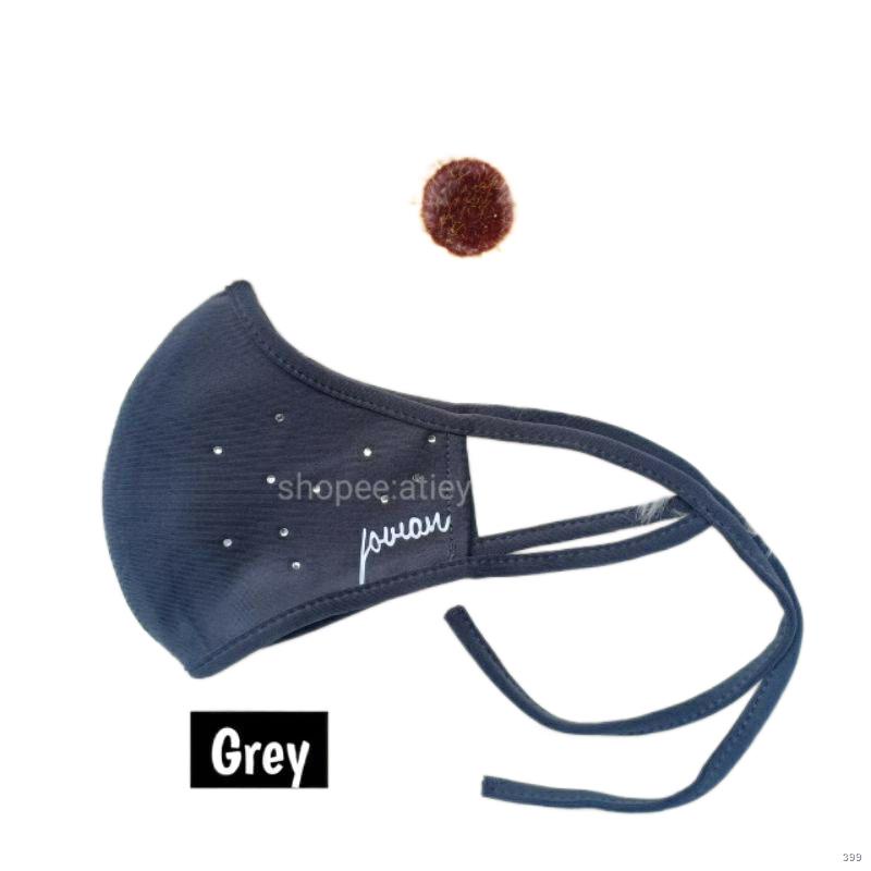 Face Mask Exclusive Jovian Diamond Topeng Muka Kain Bertali Kalis Air