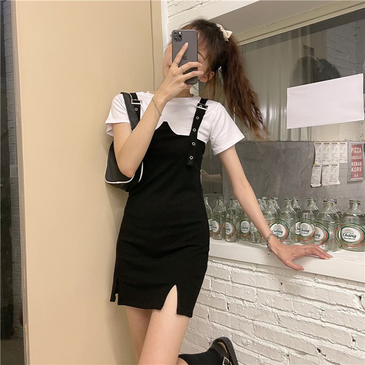 Short dress korean on sale style