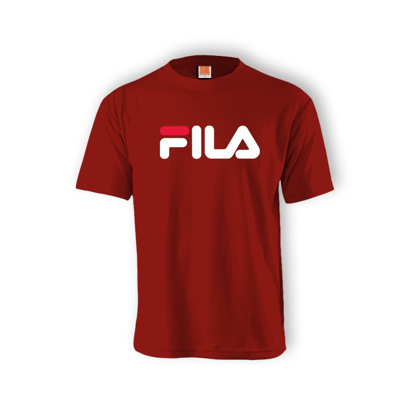 Fila1 Tee Baju Filaa baju lelaki perempuan Tshirt Female Male 100 Cotton Unisex Baju kosong Fashion Ready Stock Shopee Malaysia