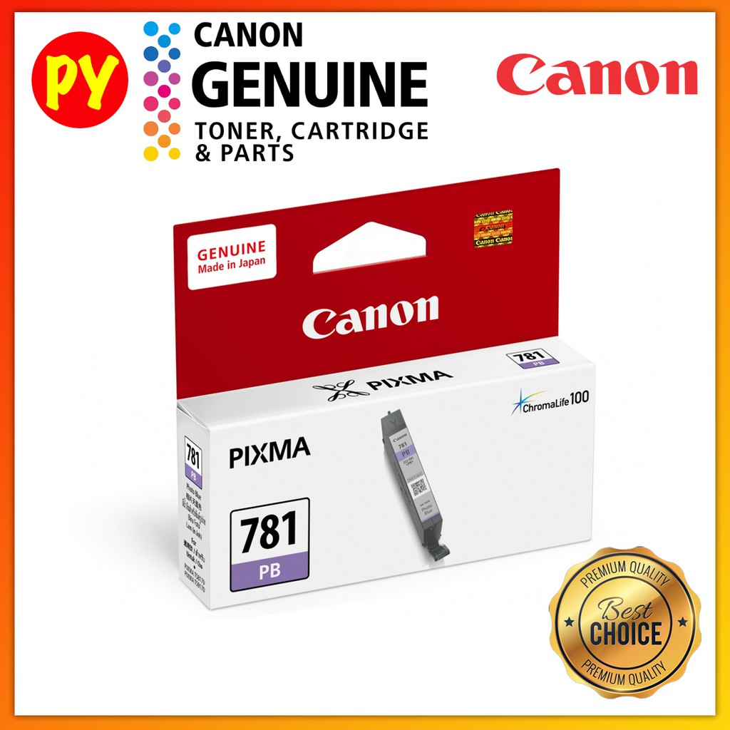Canon CLI-781 PhotoBlue Original Ink Cartridge | Shopee Malaysia