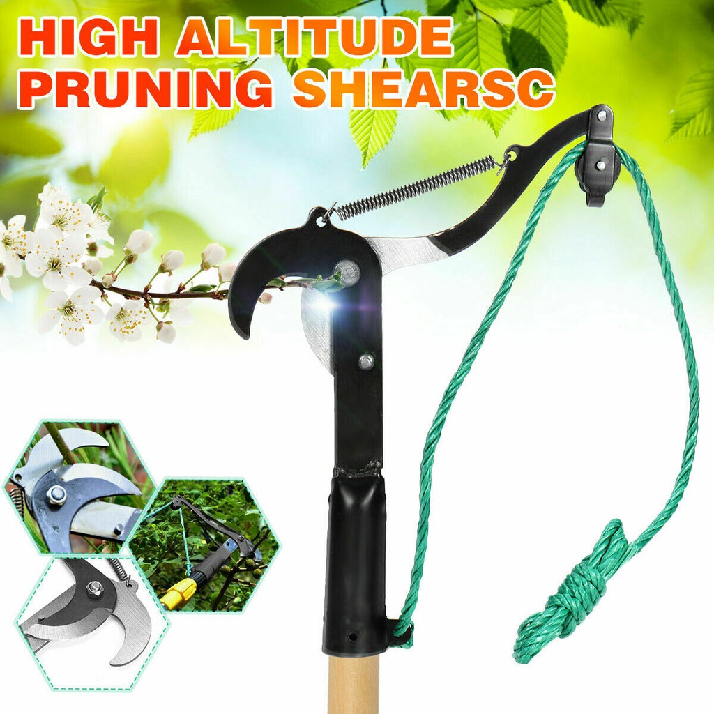 Pemotong Dahan Pokok / Pulley Wheel Pole Tree Pruner Trimming Tree