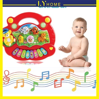 Baby Kids Musical Educational Animal Farm Piano Developmental