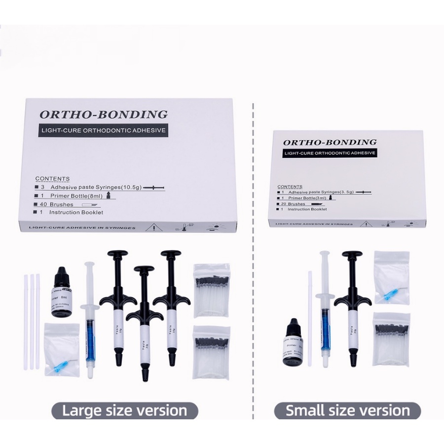 Dental Orthodontic Braces Adhesive Bonding Brackets Glue Light Cure