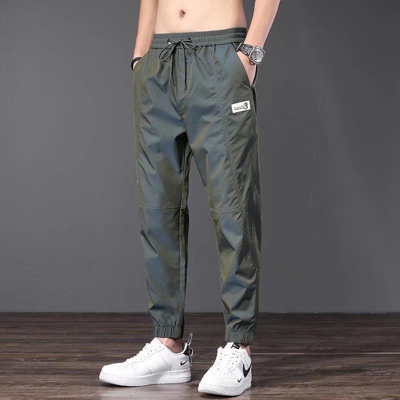 Pants Men Korean Version Trendy Slim-Fit Men's Casual Ankle-Length