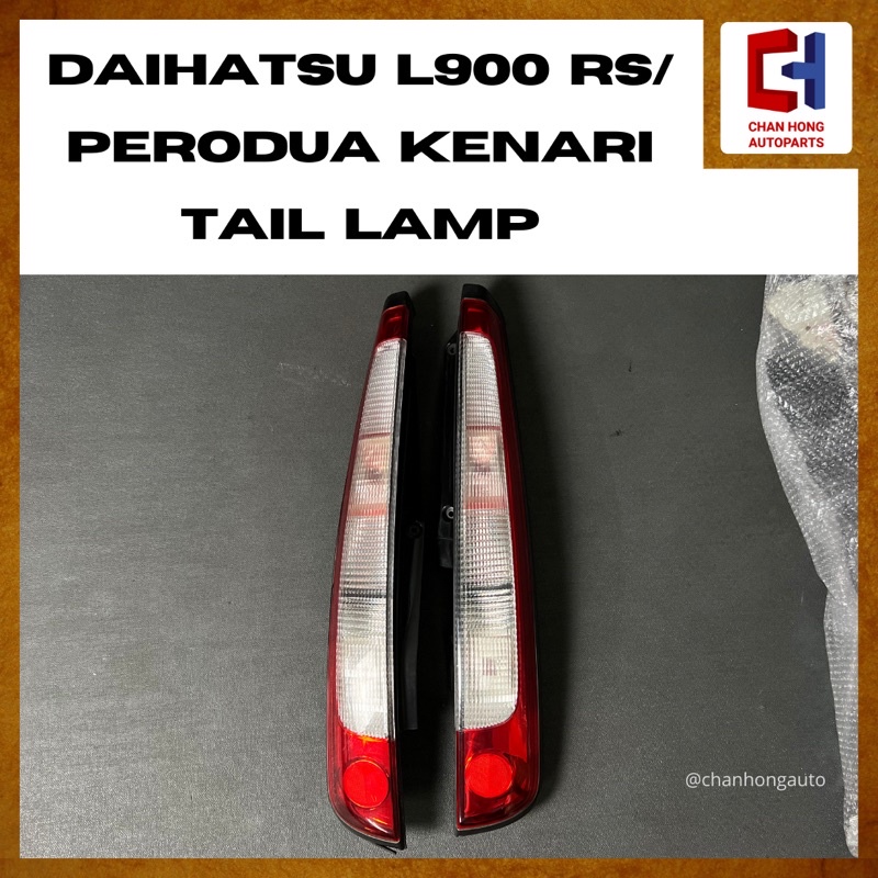 Daihatsu L900 RS/Perodua Kenari Tail Lamp/Tail Lights [JDM Peanut][Original from Japan 🇯🇵][Used