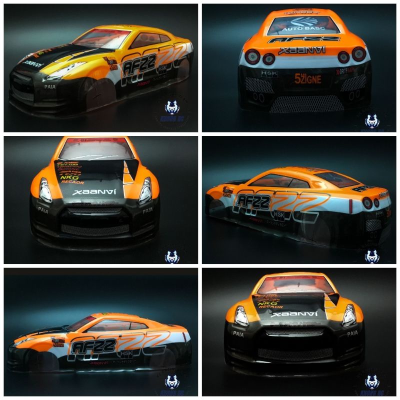 WING-2/HSP REMOTE CAR BODY 1:10 SCALE NEW NISSAN SKYLINE R35 NISMO ...