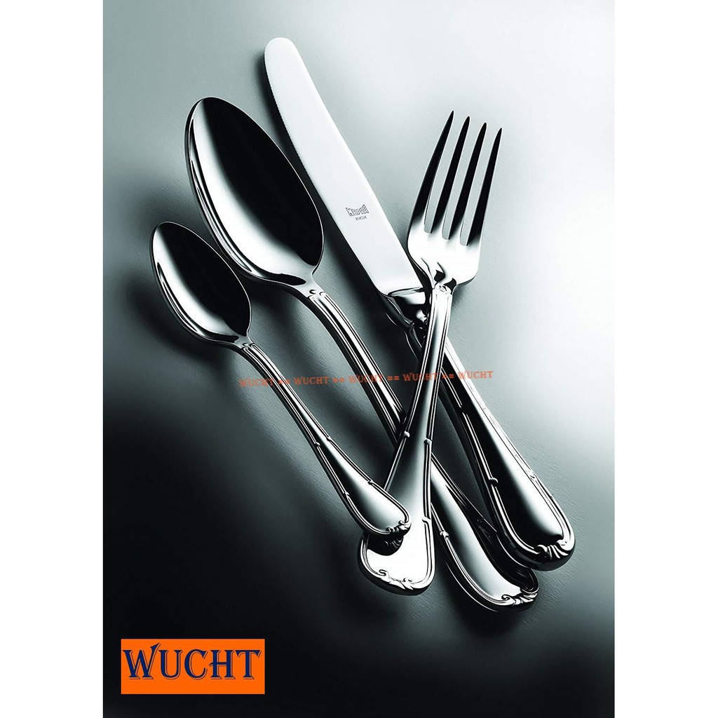 【WUCHT】6pcs x BAROCCO Heavy Stainless Steel 18/10 Cutlery Table Dinner