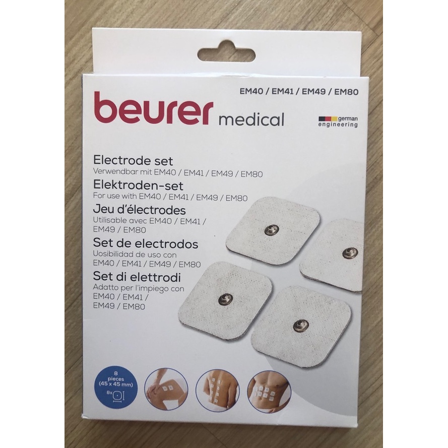 Beurer Medical Replacement Electrode pad ( Gel Pads ) Electrode Set Pad