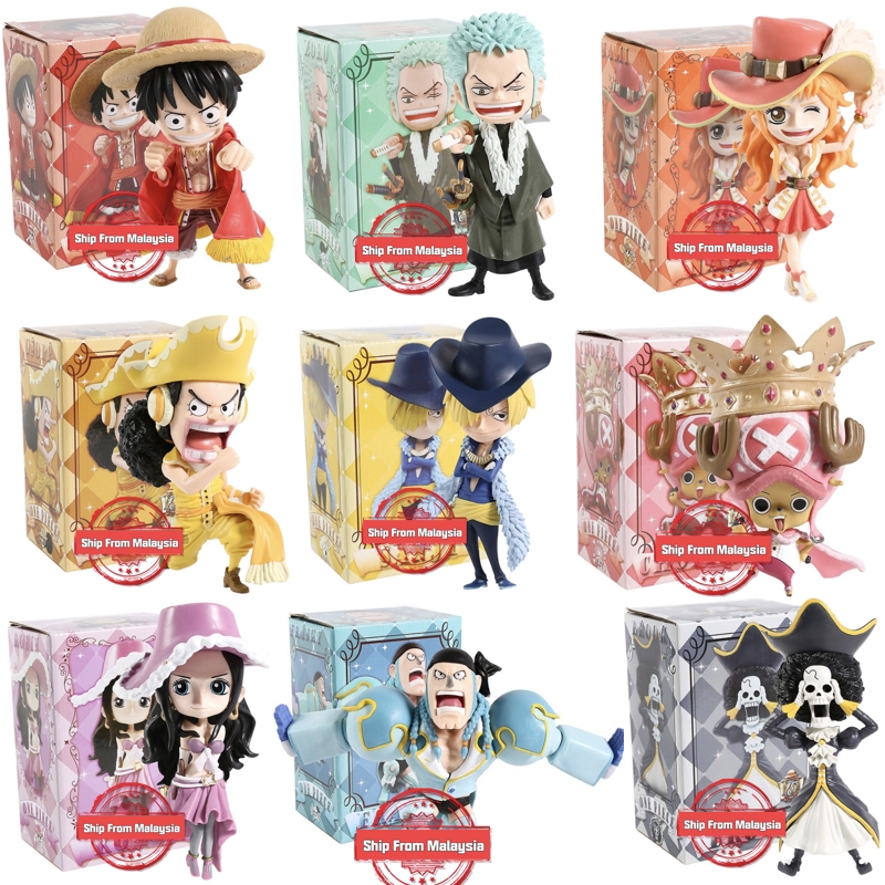 One piece store 15th anniversary figures