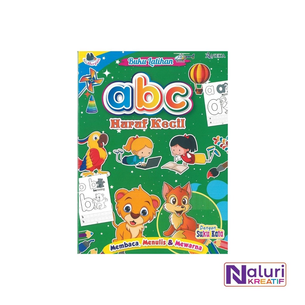 BUKU LATIHAN ABC(SMALL)-MEMBACA MENULIS MEWARNA 9789674268992 | Shopee ...