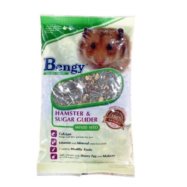 Bengy Hamster Food Sugar Glider Food Mixed Seed - 500g | Shopee Malaysia