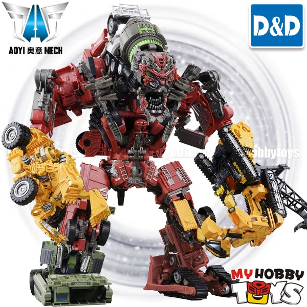 Aoyi D&D Transformable Robot- 8-in1 ROTF Devastator Combiner H6001-8A~8D +  DD-01~04 set of 8 Studio Series Constructicon | Shopee Malaysia