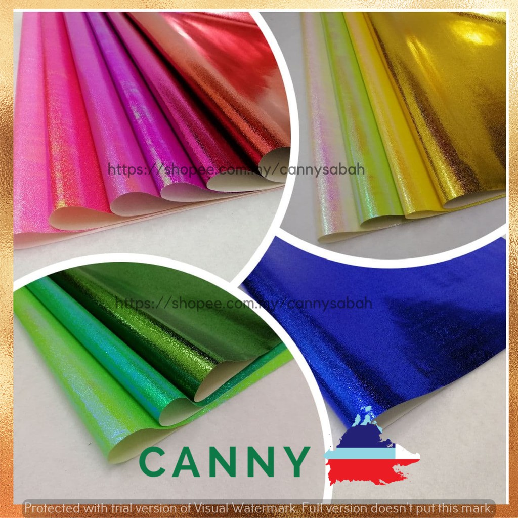 5PCS 50X70CM SINGLESIDED GLITTER WRAPPING PAPER / CRAFT PAPER Shopee