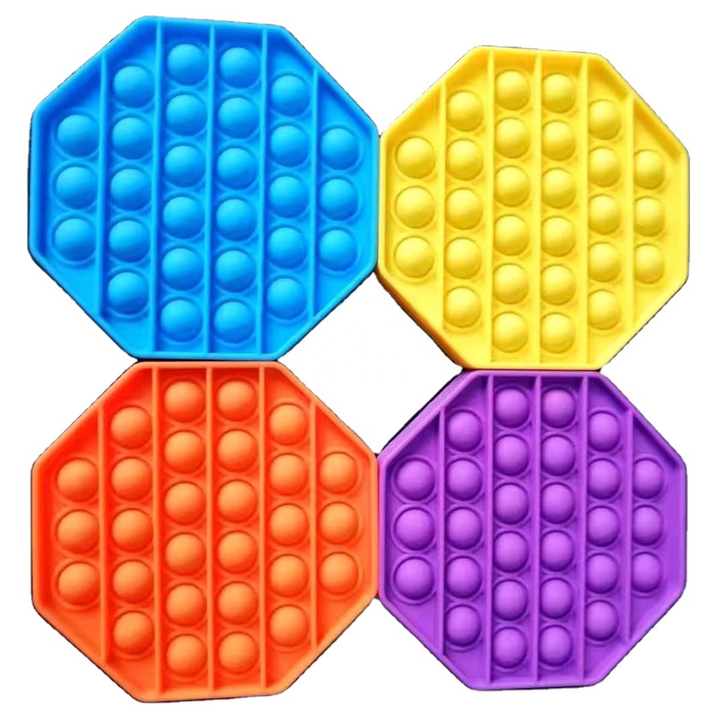 Push pop it fidget toy Plain Kids toys Bubble Sensory toys Bubble ...