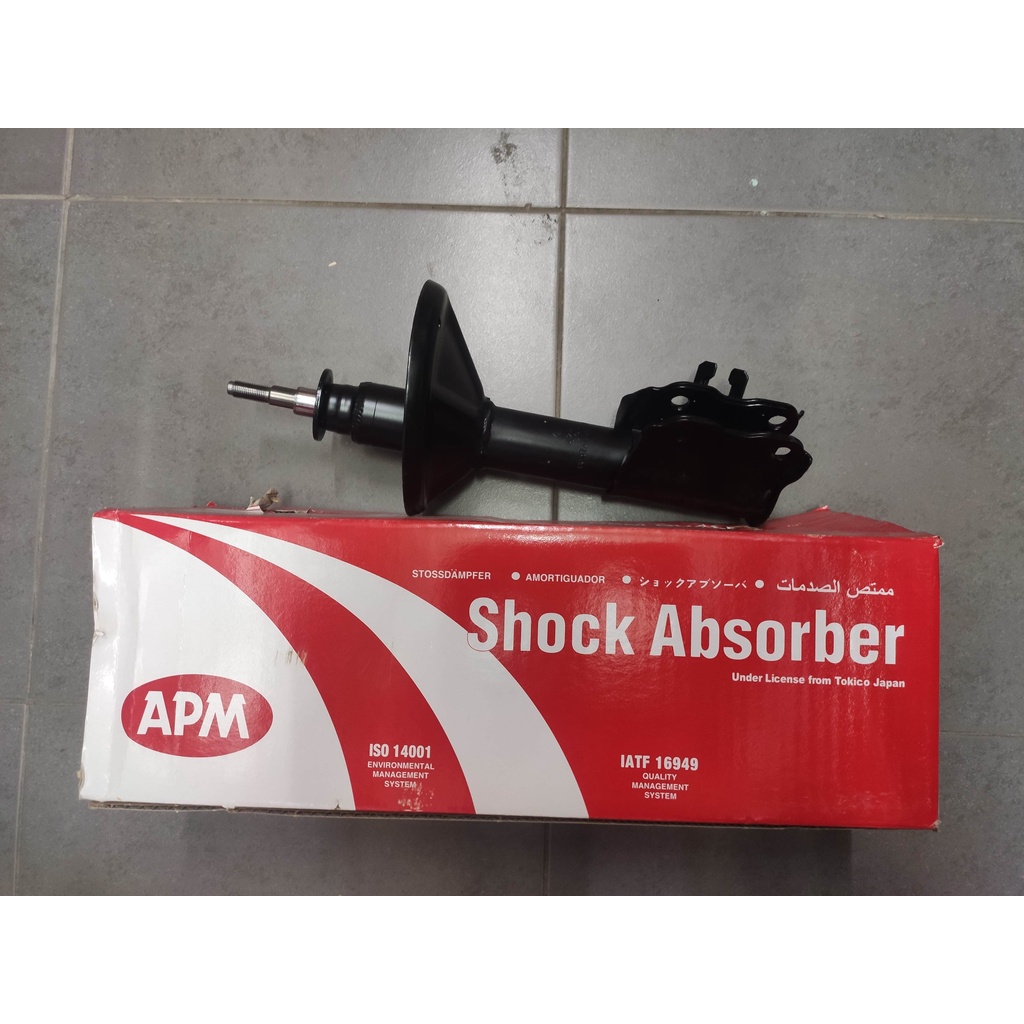 ABSORBER PROTON WIRA 1.3CC & 1.5 CC SAME USE FRONT & REAR APM 100% NEW ...