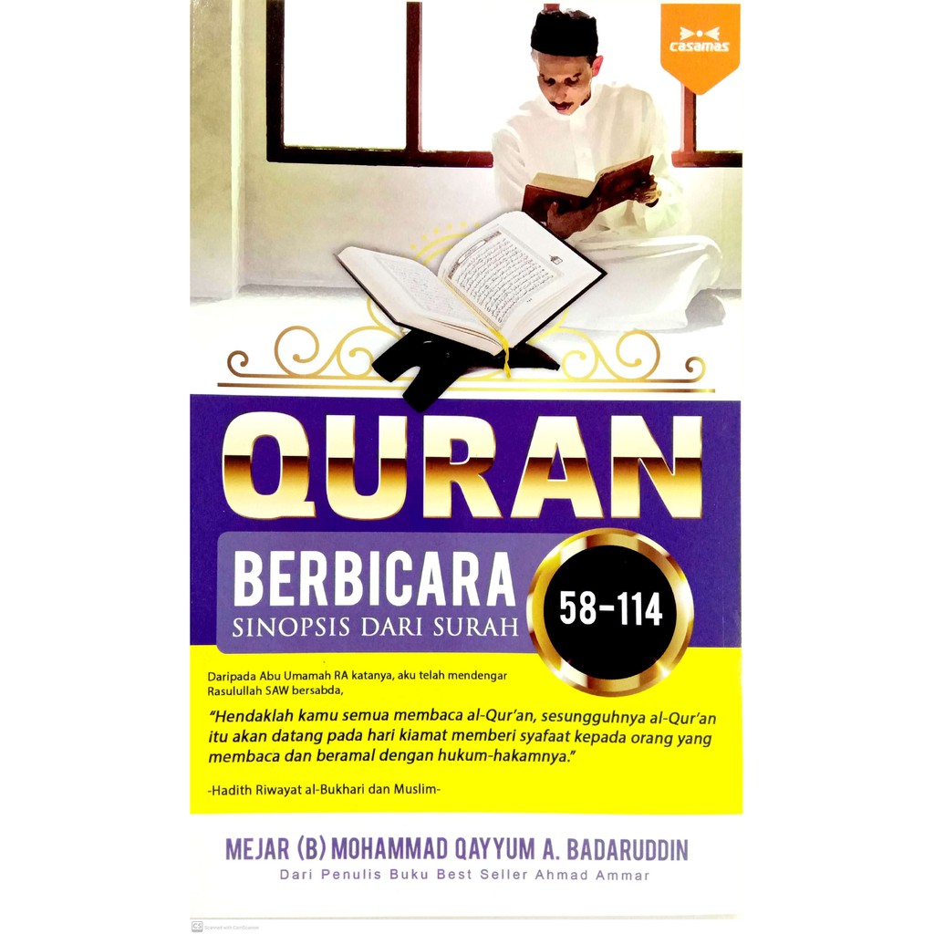 Quran Berbicara Sinopsis Dari Surah 58-114 (L68, BL 65) | Shopee Malaysia