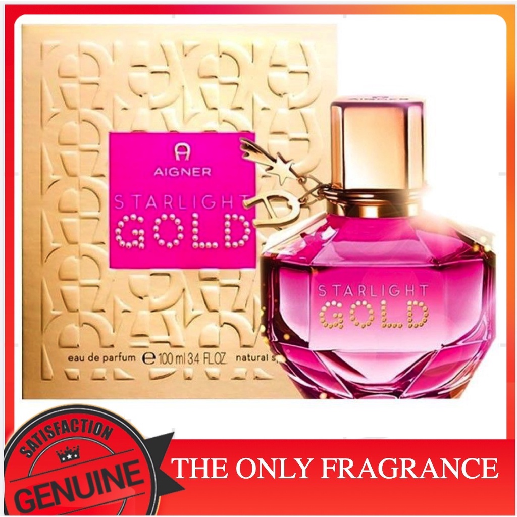 AIGNER STARLIGHT GOLD 100ML EDP FOR WOMEN Shopee Malaysia