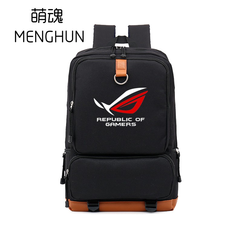 ROG republic of gamers concept backpack gamer computer backpack black