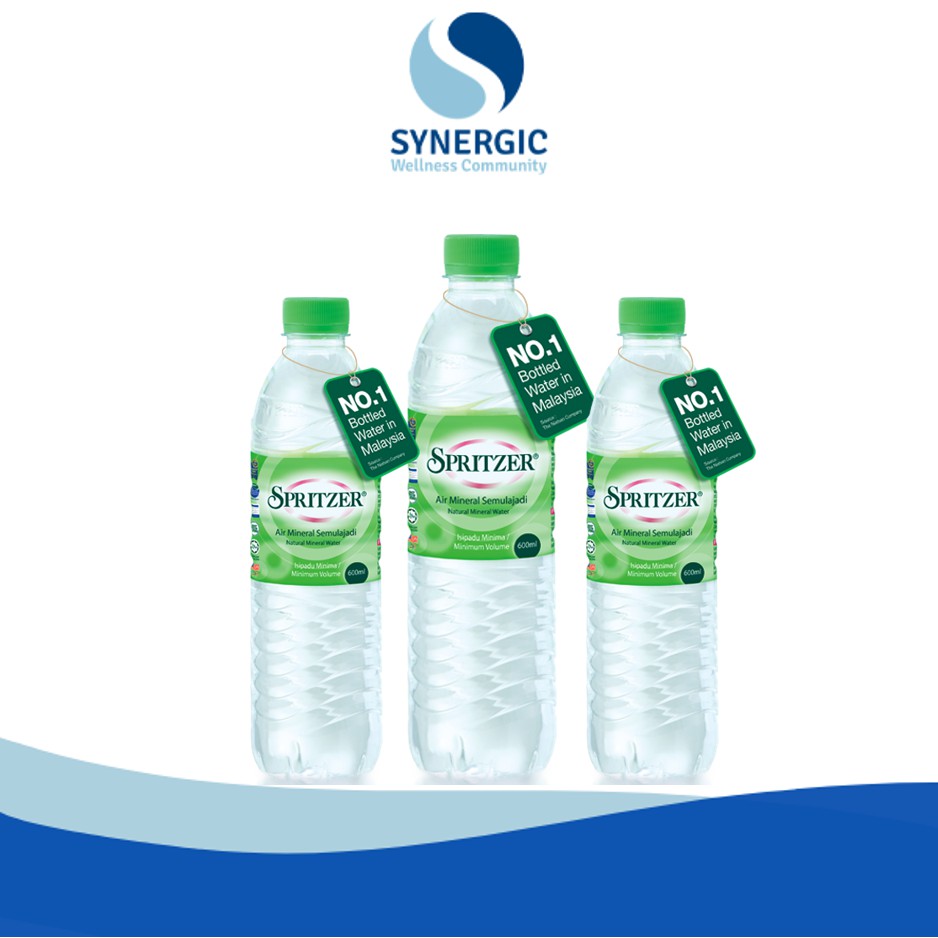 Spritzer Mineral Water 600ml Shopee Malaysia 1903