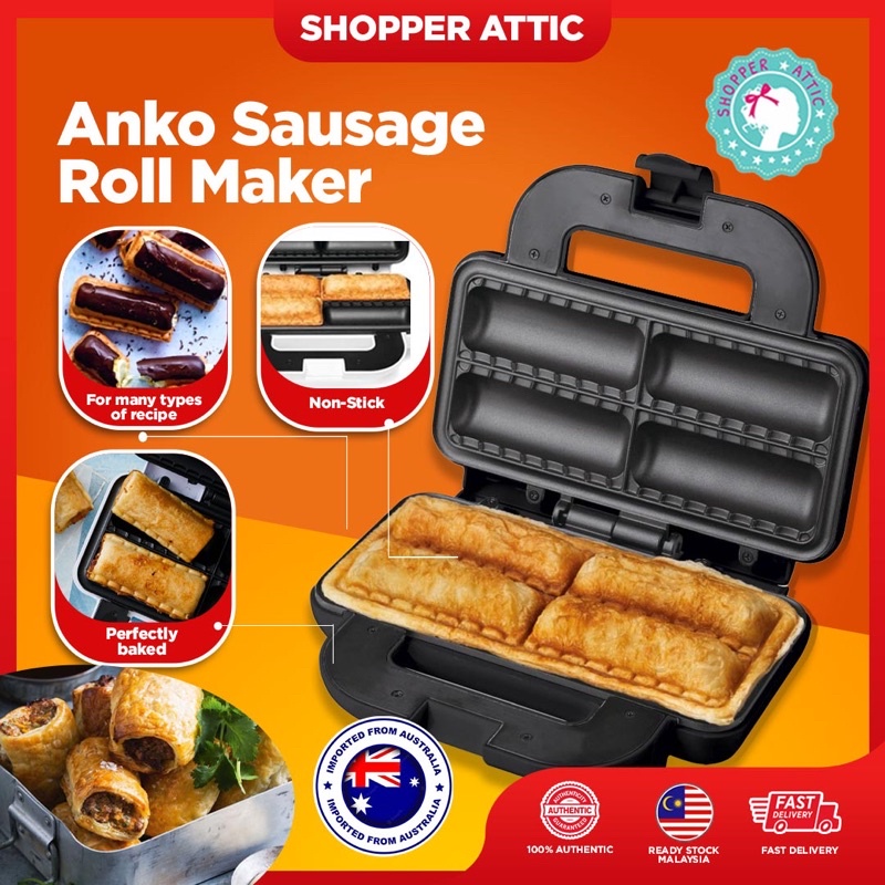 Ready Stock Anko Sausage Roll Pastry Maker Electric Kitchen Home