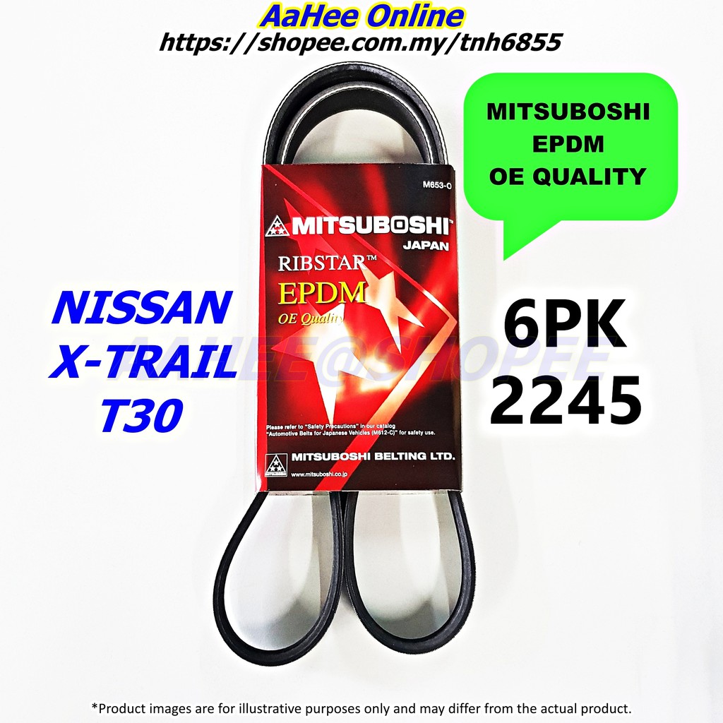 Mitsuboshi V Belt for Nissan XTrail T30 Serena C24 QR20 Xtrail