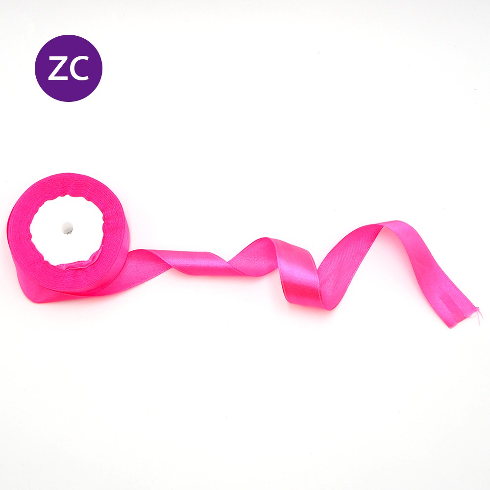 Silk Satin Ribbon 2.5cm ( Pink )- CLEARING STOCK | Shopee Malaysia