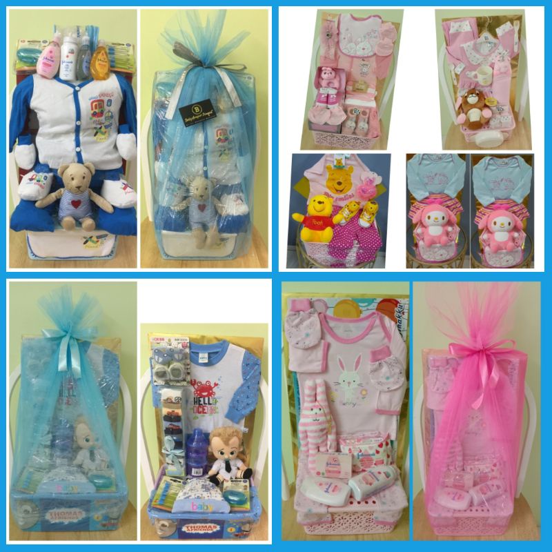 Fiffy/Anakku/OKBB/Tom&Jerry/Pureen Baby Hamper Baby Gift Set For Baby ...