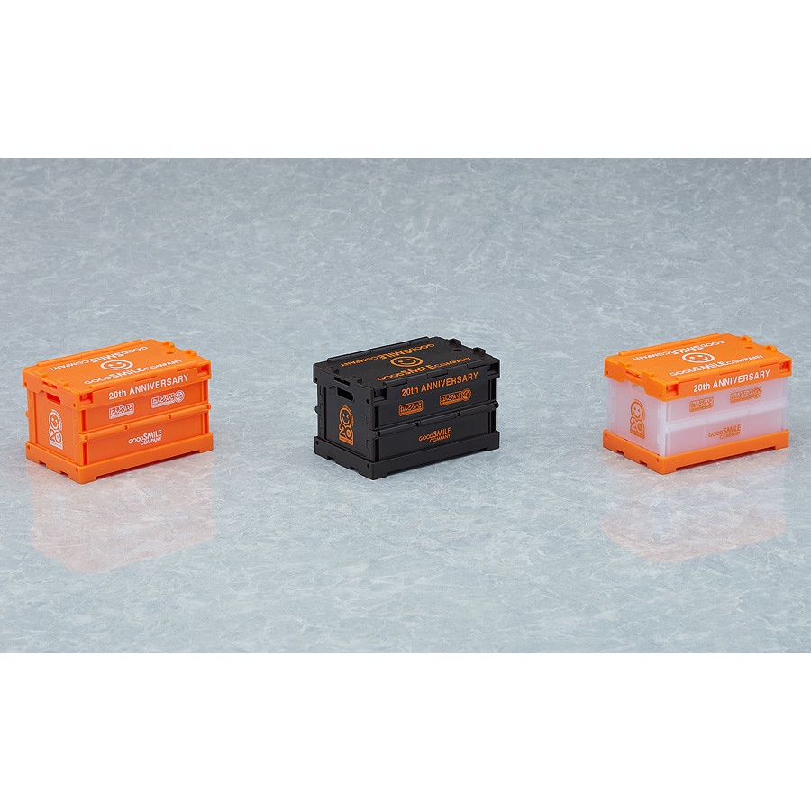 Nendoroid More – Contenitore Per Parti 20° Anniversario – Nero – Pieghevole Con Base - 3