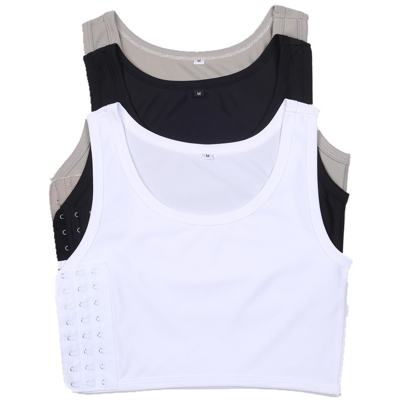 3 X Corsets Les Short Les Corset Binders Corset Breathable Comfortable (3PCS Chest Binders