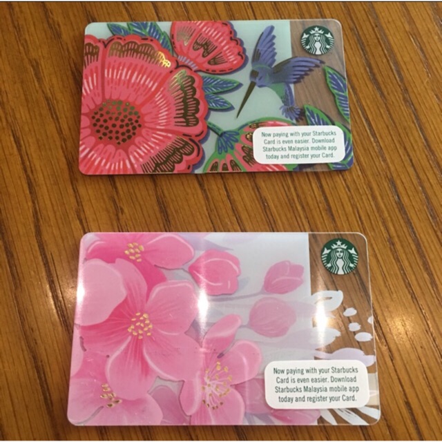 Starbucks 2019 Spring/sakura limited edition card | Shopee Malaysia