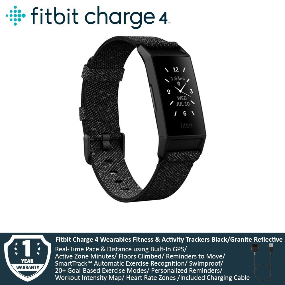 Fitbit charge 4 special edition fitness and activity online tracker