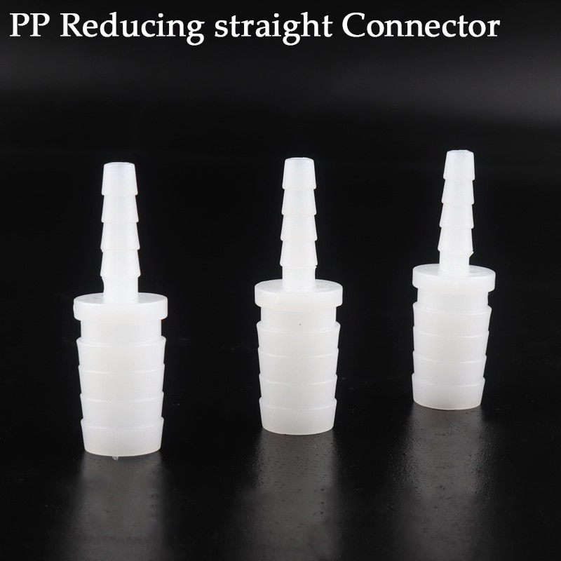 10Pcs 610mm Plastic Straight Water Hose Connector Aquarium Tank Tube