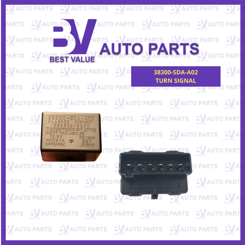 BESTVALUE🔥 Denso 38300SDCA02 Honda Accord Turn Signal Relay Assembly 0665005300 Flasher Relay