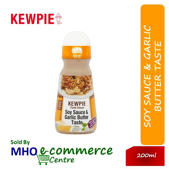 KEWPIE Pasta Sauce Soy Sauce & Garlic Butter Taste (200ml) Shopee Malaysia