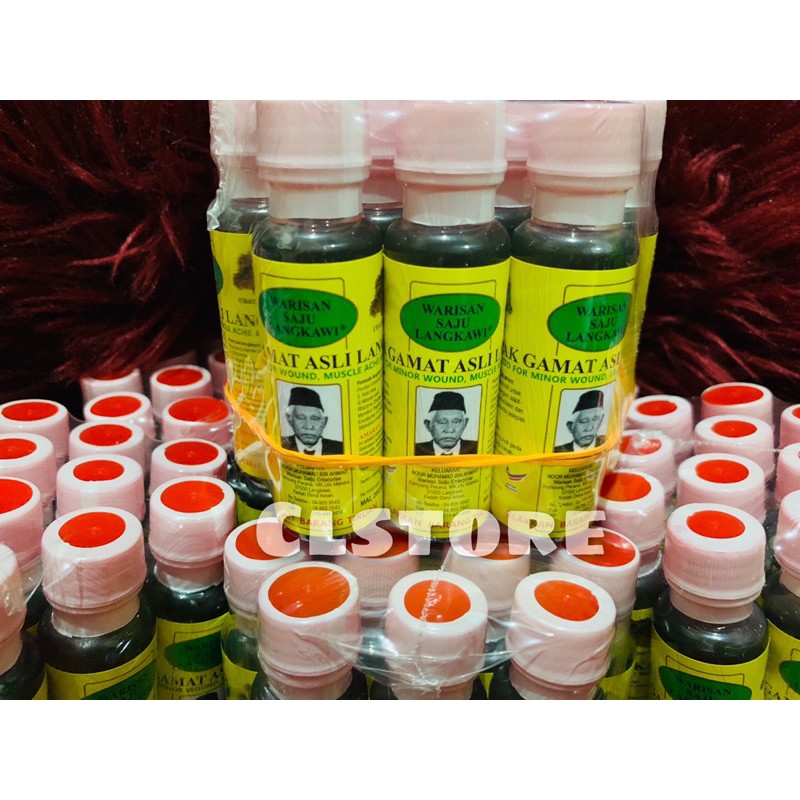 MINYAK GAMAT LANGKAWI WARISAN SAJU 💯 ORIGINAL | Shopee Malaysia