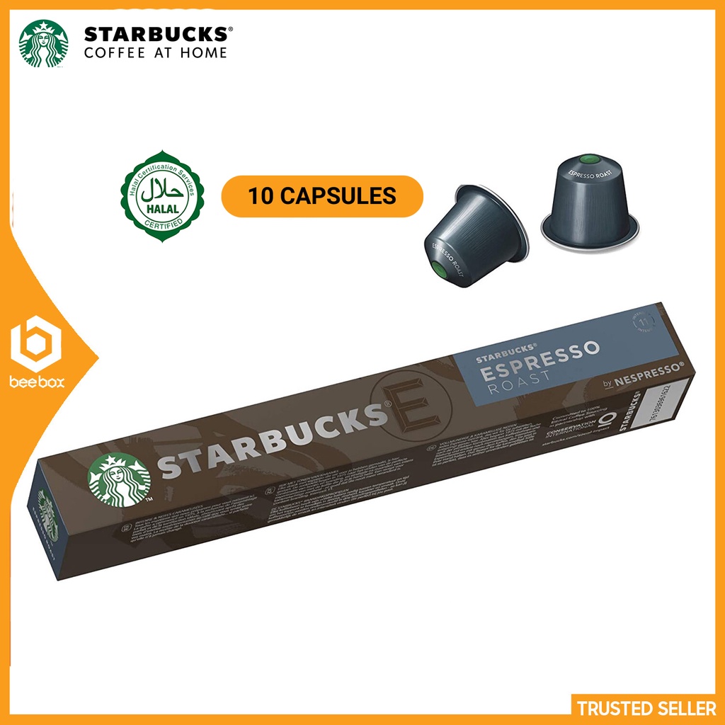 Starbucks Espresso Roast Dark Roast Coffee for Capsule Coffee Machine ...