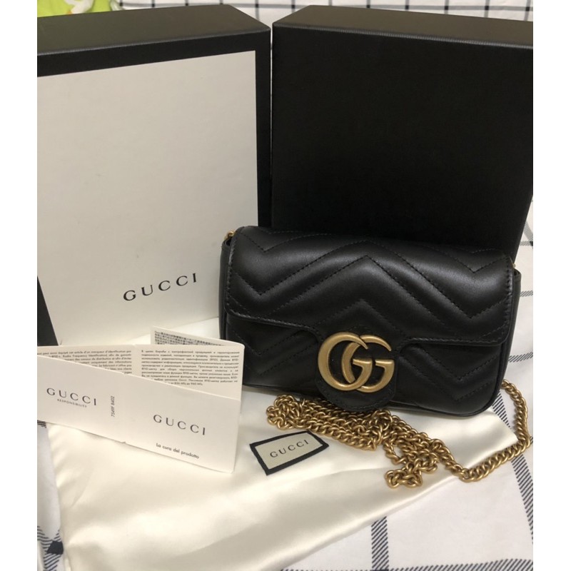 NEW Gucci GG Mormont Super Mini Bag Shopee Malaysia