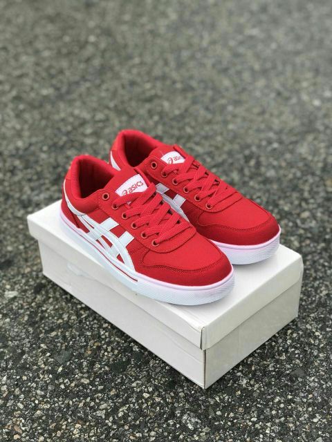 Asics aaron red white Shopee Malaysia