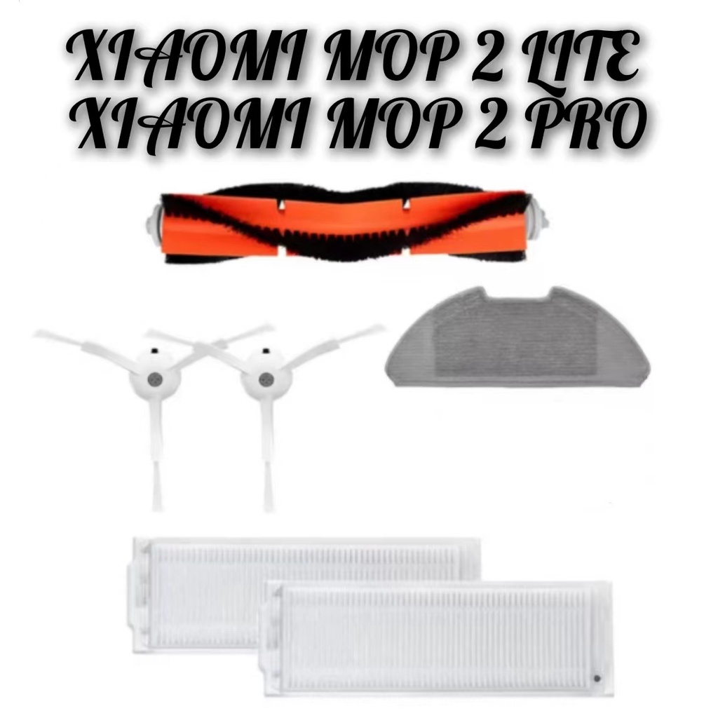 Xiaomi Robot Vacuum Mop 2 Lite CDZMJSTL / Mop 2 Pro Accessories Main Brush Side Brush Hepa